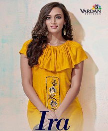 Vardan  Ira Vol 1 14 kg Heavy Rayon Designer Short Western Tops